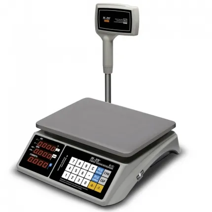 Весы торговые M-ER 328АСРХ-32.5 LED,Touch-M/ RS232, USB