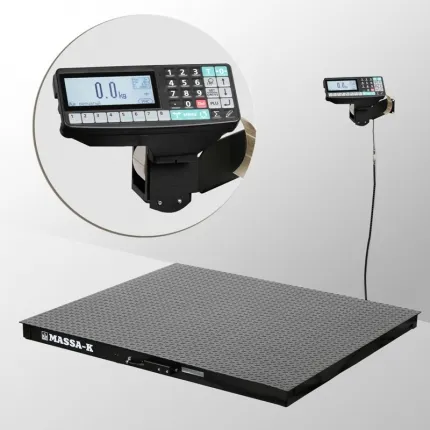 Весы платформенные Масса-К 4D-PM-12/12-2000-RP с печатью этикетки