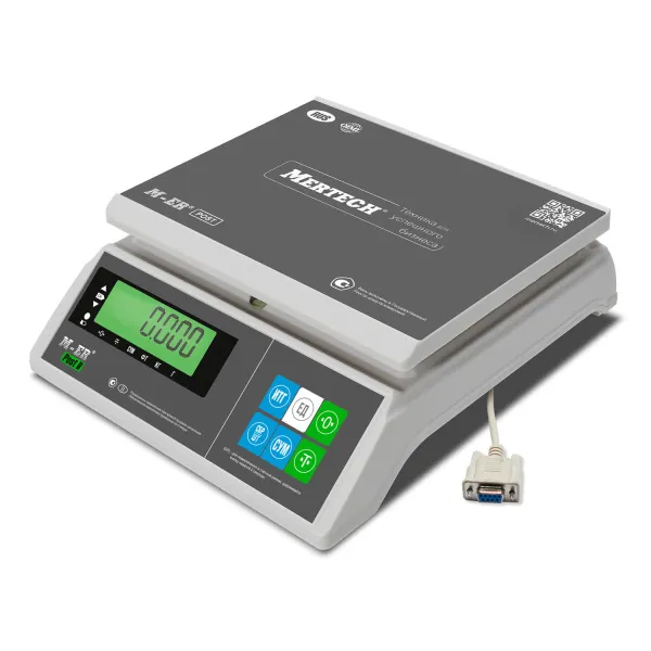 Весы порционные M-ER 326AFU -3.01 LCD c RS232
