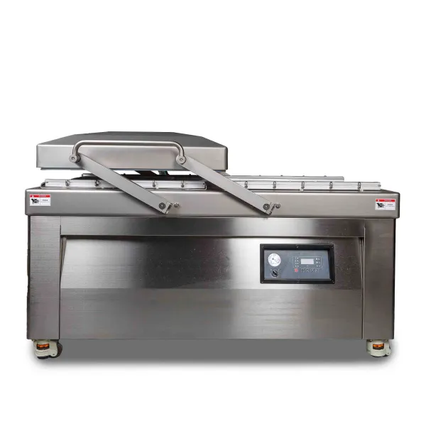 Напольный вакуумный упаковщик HVC-720S/2B-G (нерж., газ, обрезка, 380В)