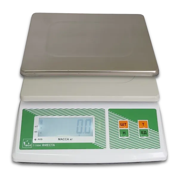 весы порционные форт-т 708ф (30;5) lcd фиеста
