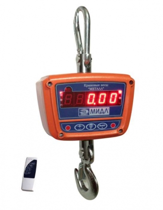 Весы крановые МИДЛ К ВИДА Металл 150кг (IP65)
