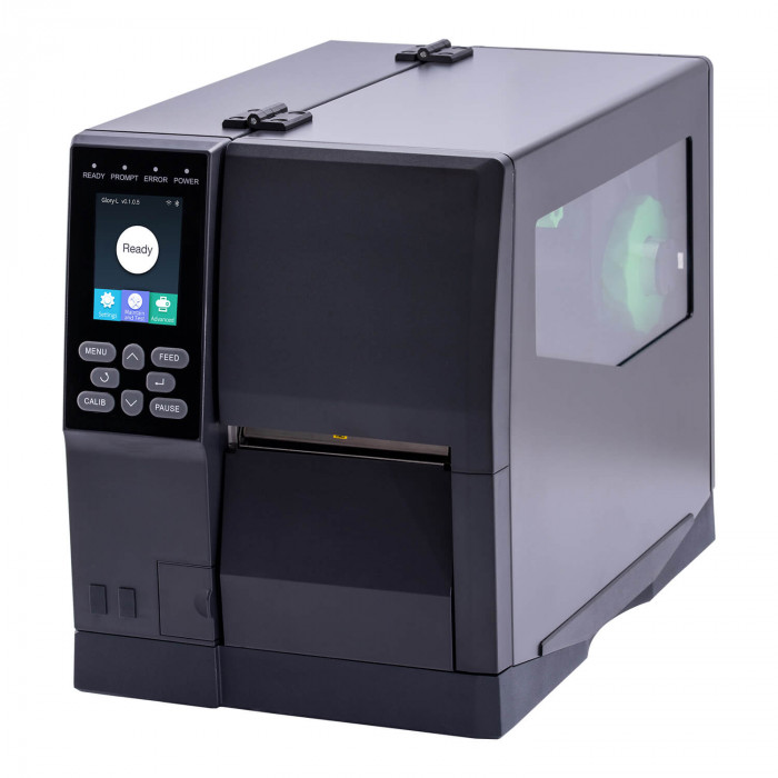 Принтер этикеток MERTECH G400 (термо трансферный, 300dpi, USB, RS232, Ethernet) черный (4698)