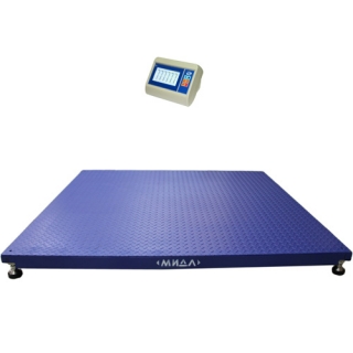 Весы платформенные МИДЛ МП 1000 ВЕЖА Ф-1 (200/500,1200 х1200) 07WiFi