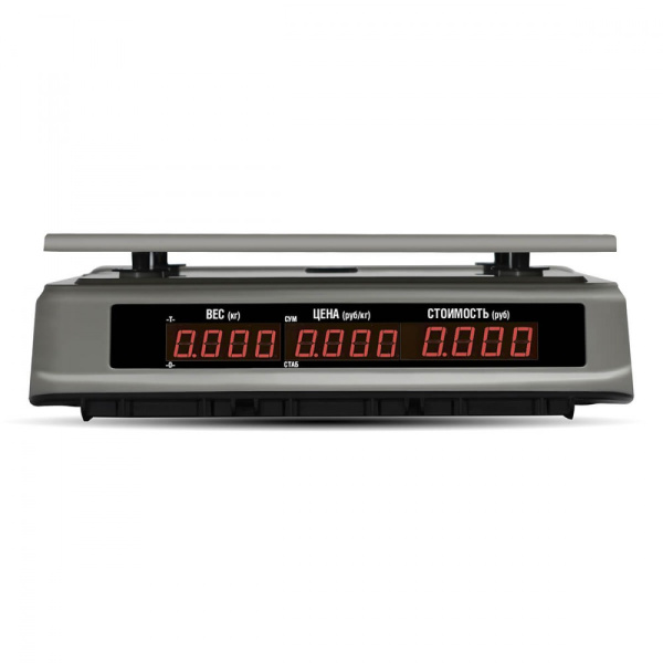 весы торговые m-er 328ac-6.1 led touch-m