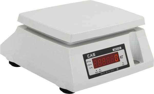 весы порционные cas swii-20 (dd)