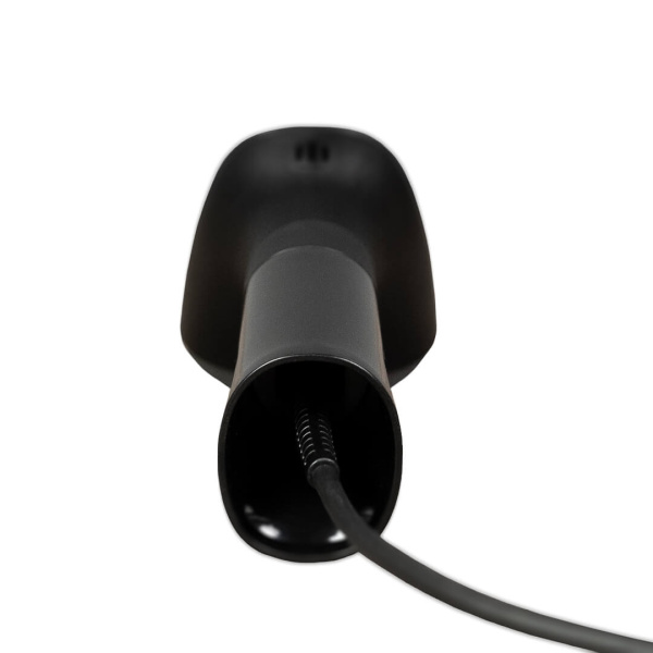 проводной сканер штрих-кода mertech ns031 p2d usb, usb эмуляция rs232 black cable 2m