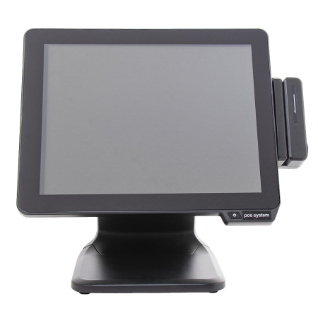 pos терминал-моноблок poscenter pos 200 (15", pcap, j1900, ram4gb, ssd 128gb, msr) без ос