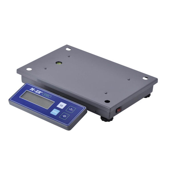 фасовочные настольные весы m-er 224 fu-32.5 steel lcd usb без акб