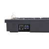 клавиатура программируемая poscenter s67b (67 клавиш, msr, ключ, usb), черная. (126060)