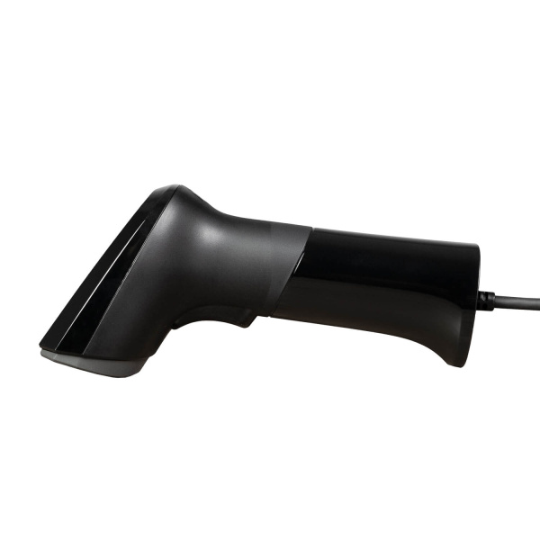 проводной сканер штрих-кода mertech ns031 p2d usb, usb эмуляция rs232 black cable 2m